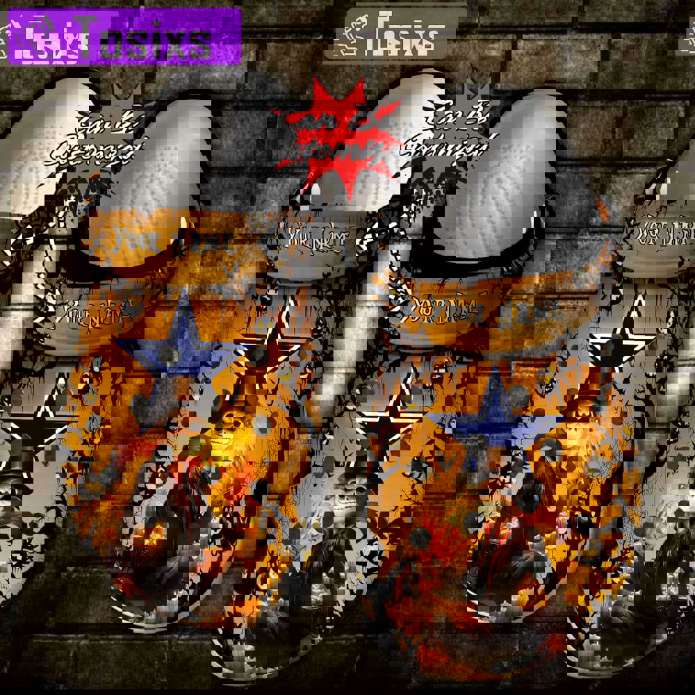 Crocs outfit - personalized dallas cowboys halloween light nightmare before christmas crocs clogs crocband shoes - 1697 Crocs Outfit