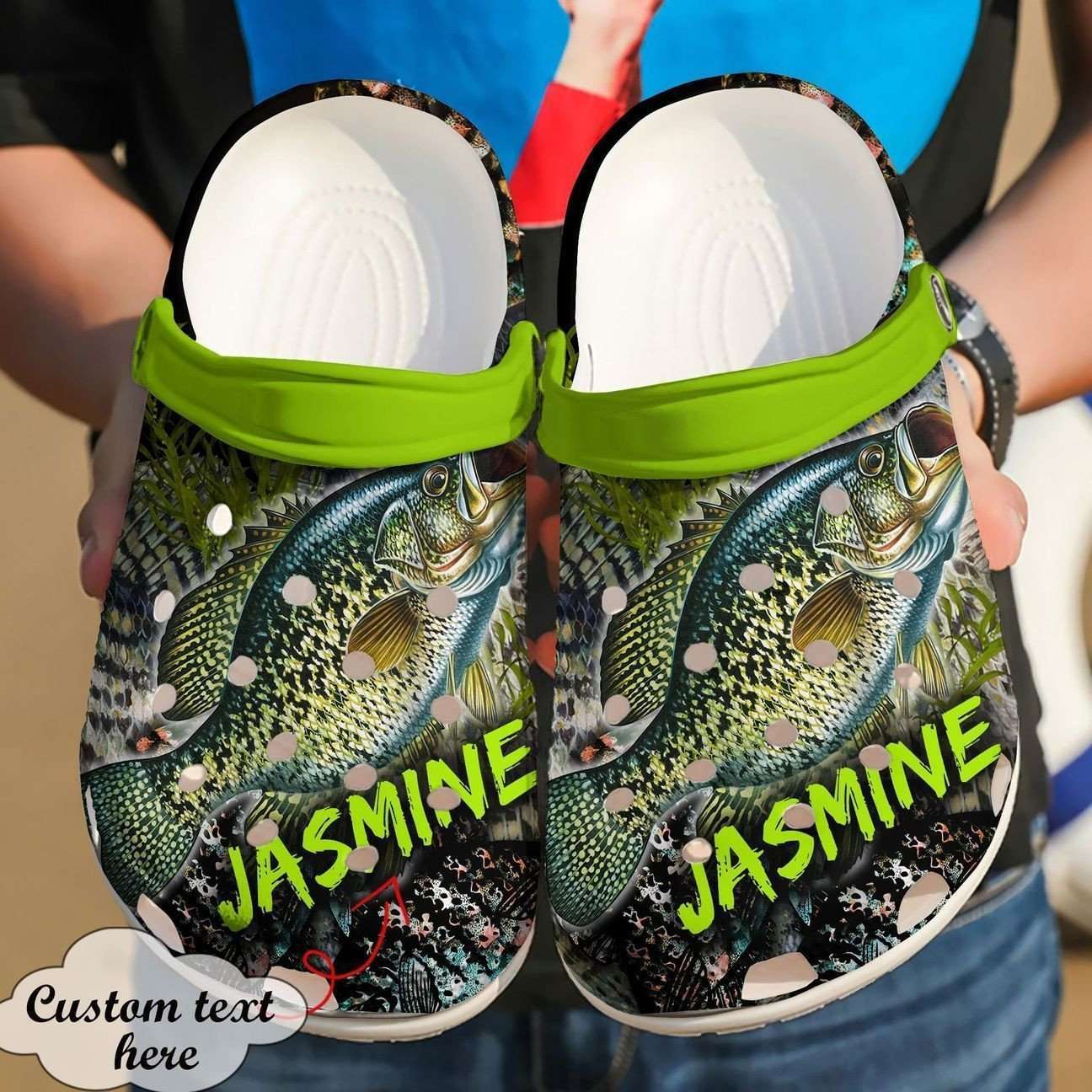 Crocs outfit - personalized fishing crocs crocband clogs - 1709 Crocs Outfit