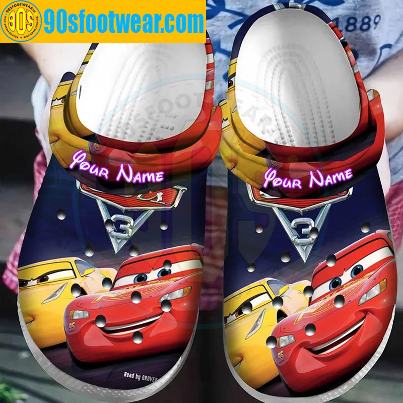 Crocs outfit - personalized lightning mcqueen crocs – cars cartoon movie clogs - 1754 Crocs Outfit