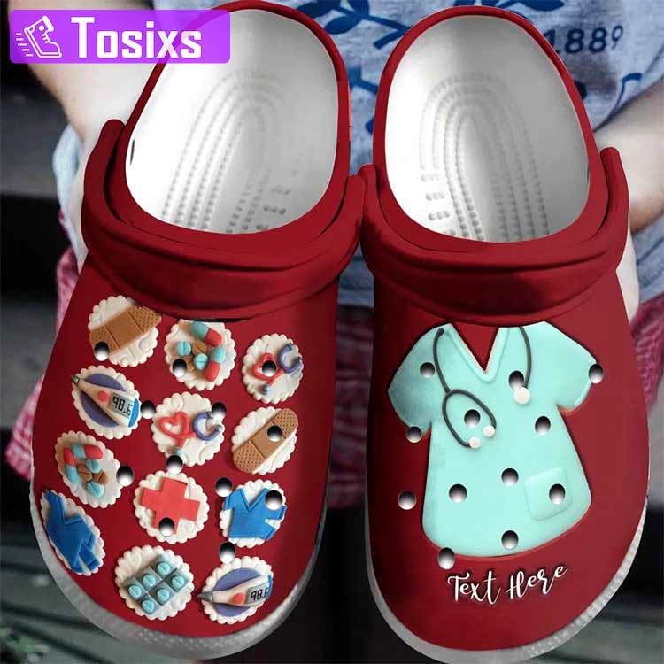 Crocs outfit - personalized nurse crocs 3d kid toys clogs shoes custom name - 1789 Crocs Outfit
