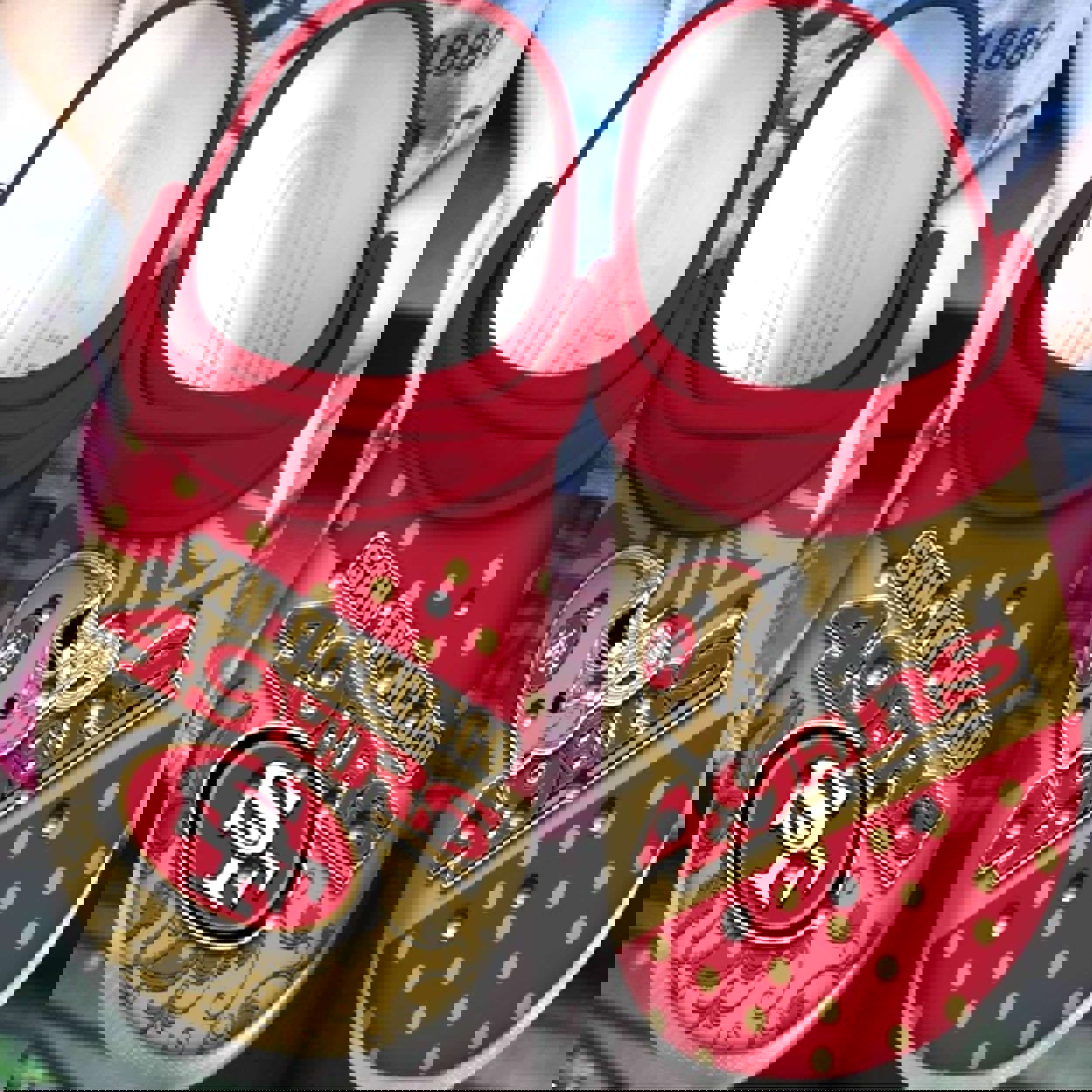 Crocs outfit - san francisco 49ers crocs crocband clogs - 1988 Crocs Outfit