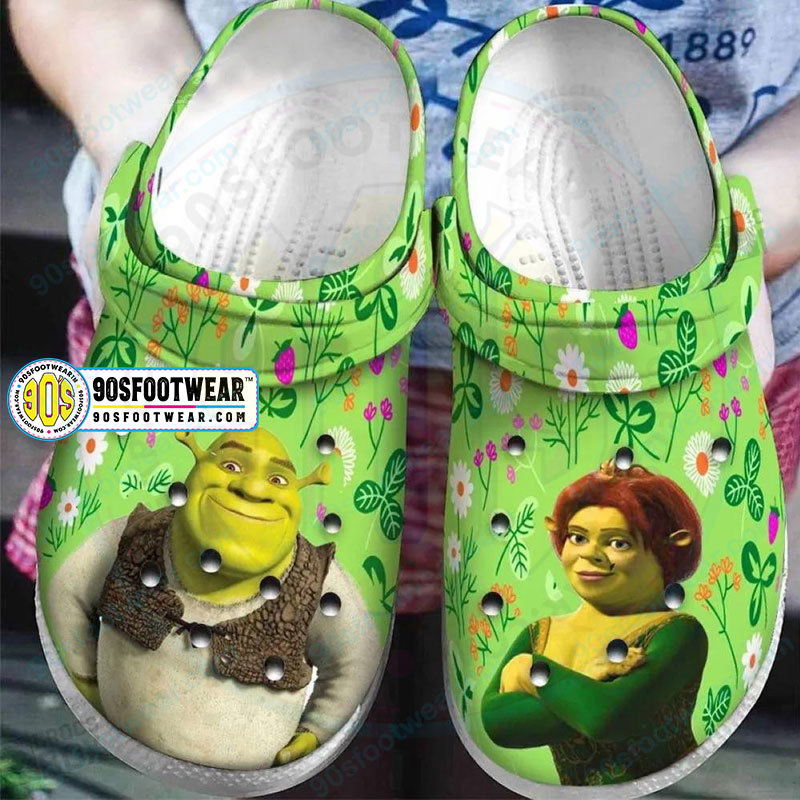 Crocs outfit - shrek crocs shrek and princess fiona fantasy comedy film clog shoes - 2007 Crocs Outfit