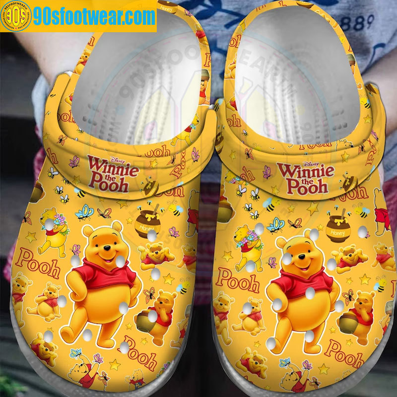 Crocs outfit - winnie the pooh crocs pooh bear pattern disney yellow classic clog shoes - 2275 Crocs Outfit