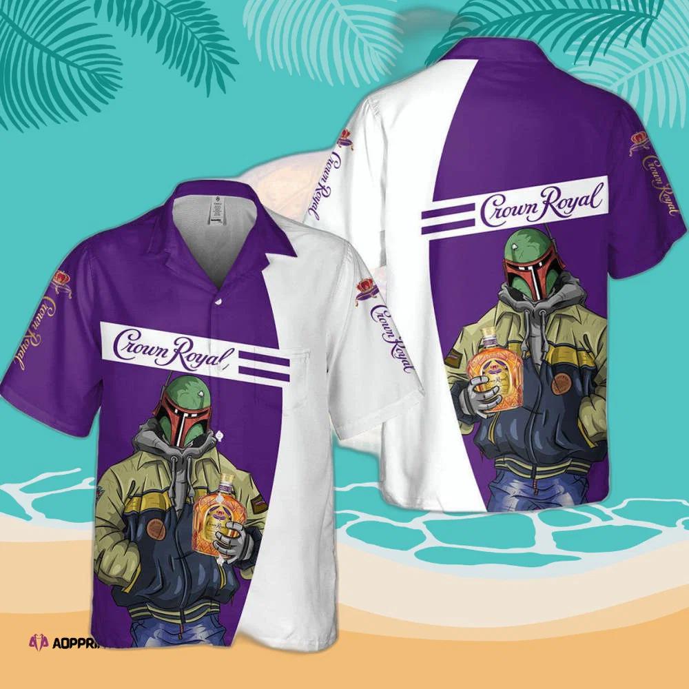 Crown royal modern darth vader star wars hawaiian shirt Hawaii Shirt