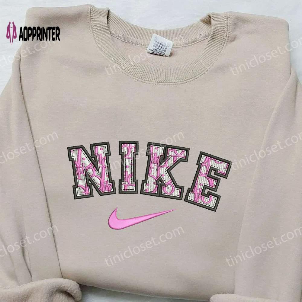 D motif x nike embroidered shirt: custom gift for son limited edition nike embroidery Embroidered Shirt