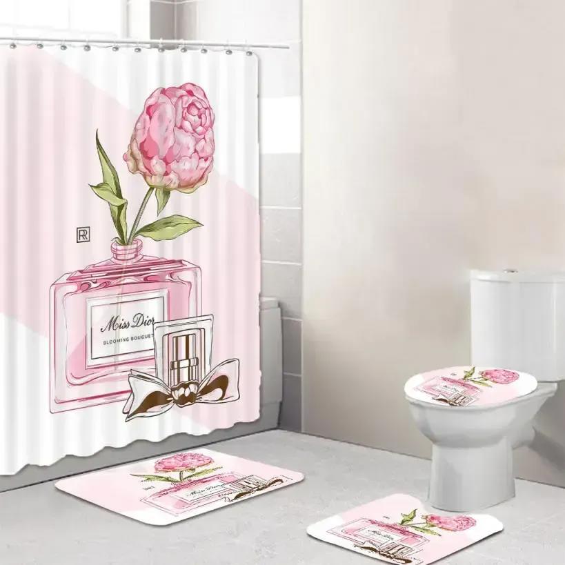 Dior home decor luxury fashion brand hypebeast bath mat bathroom sets Bathroom Set
