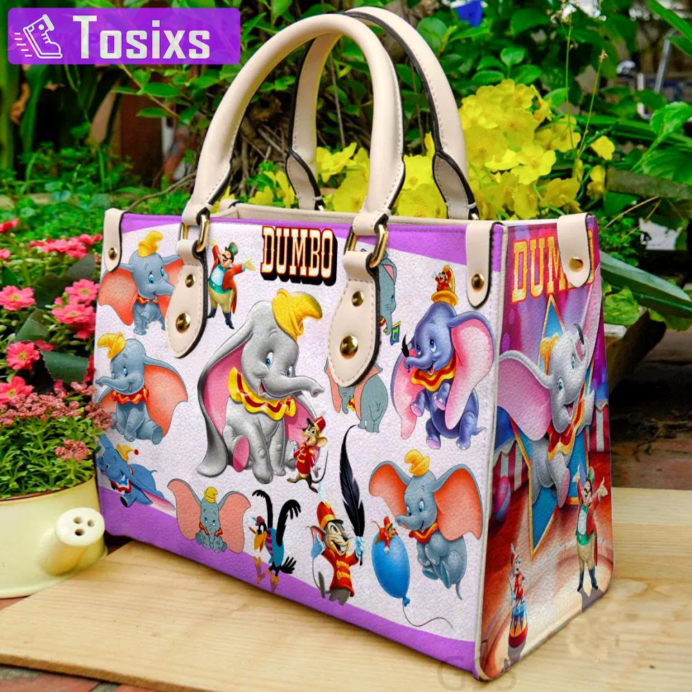 Disney dumbo leather hand bag gift for women’s day: perfect women s day gift-g95 85 Women Leather Hand Bag