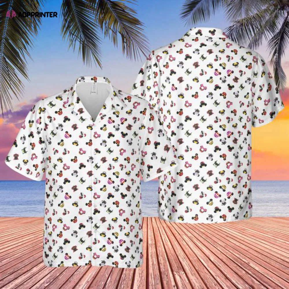 Disney villains mouse ears hawaiian shirt Hawaii Shirt
