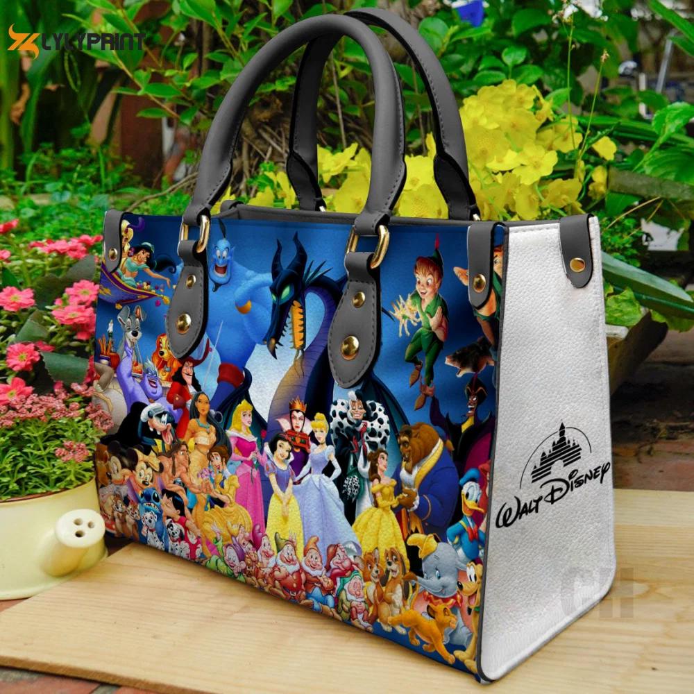 Disney walt leather bag for women gift 1056 Women Leather Hand Bag