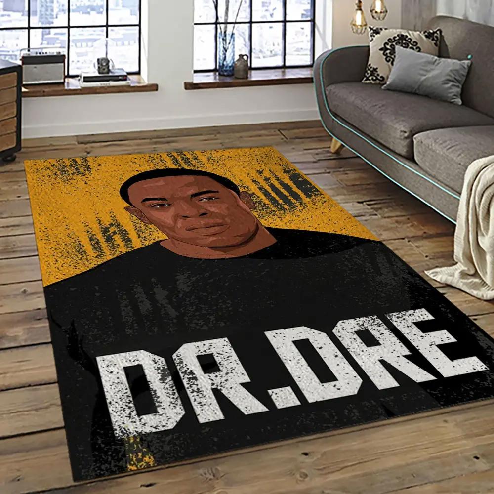 Dr. dre rapper hiphop music retangle carpet area rug home decor best gift for fan and friends dd16 Rectangle Rug