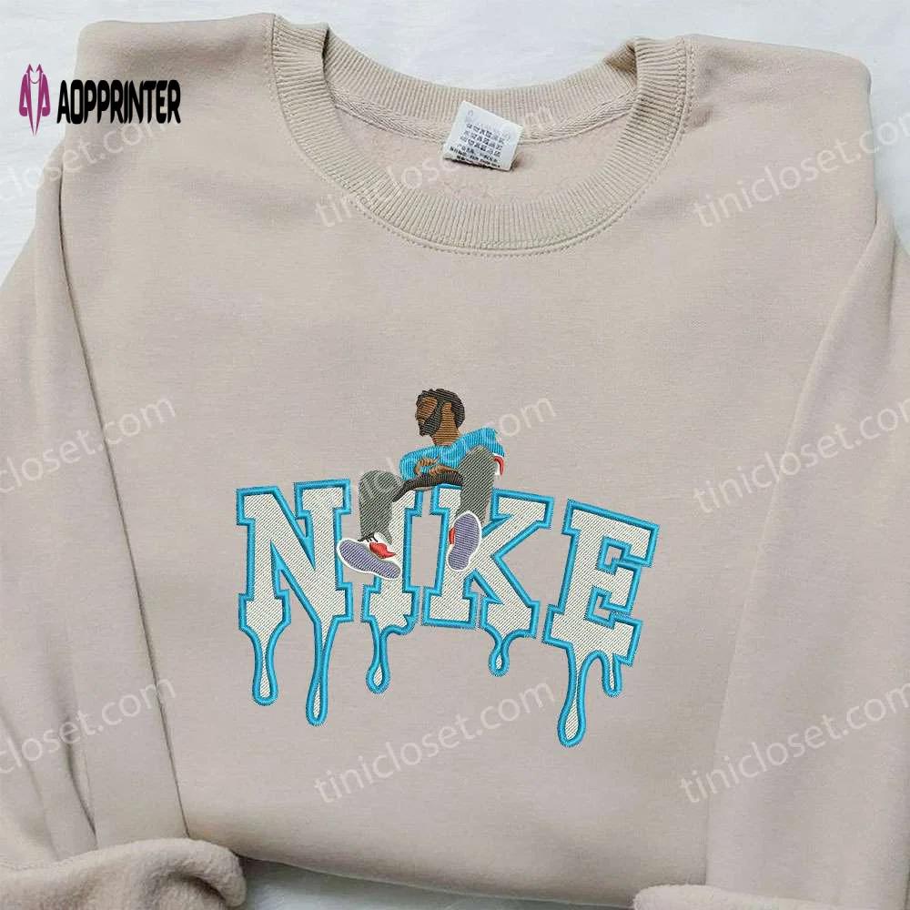 Drake x nike embroidered shirt – nba sport custom design Embroidered Shirt