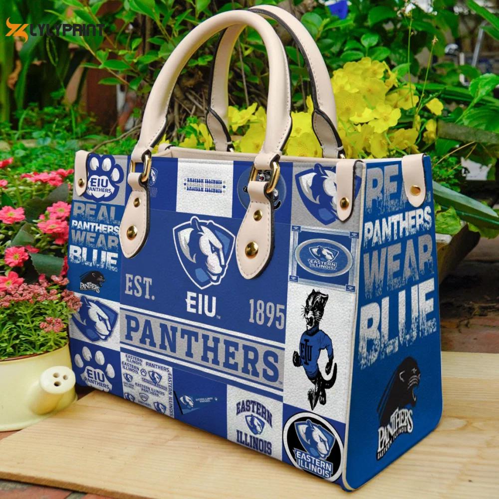 Eastern illinois panthers 1 leather handbag gift for women 2956 Women Leather Hand Bag