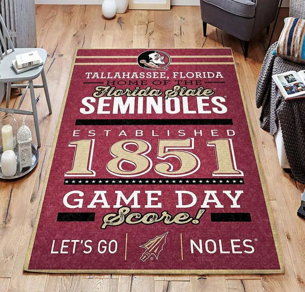 Florida state seminoles ncaa dhcld0710at rug living room rug home decor Rectangle Rug