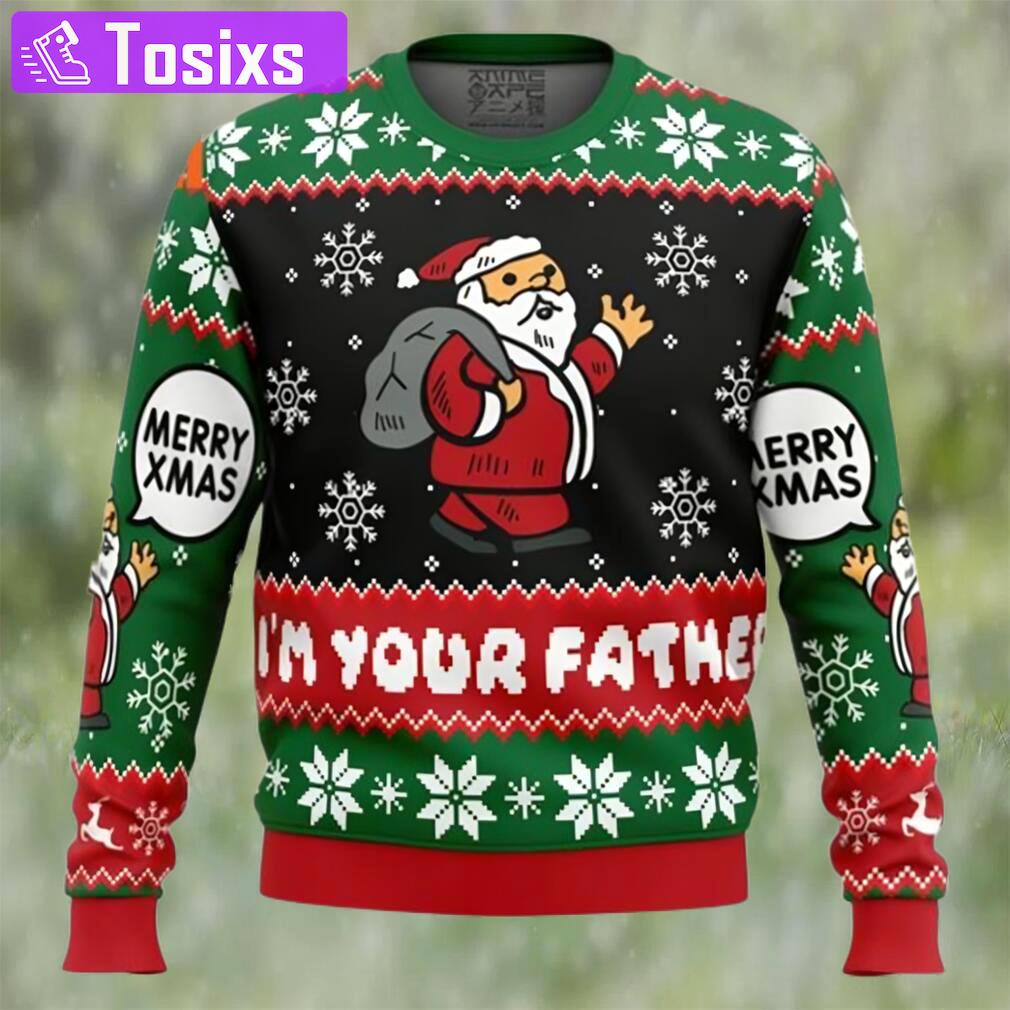 Funny xmas spoiler christmas santa claus ugly christmas sweater Christmas Ugly Sweater