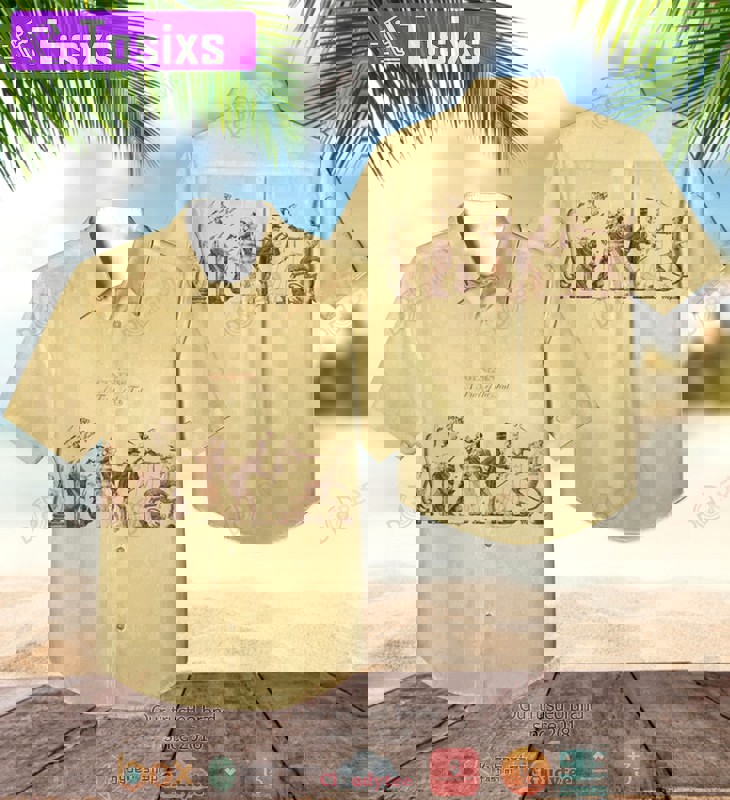Genesis a trick of the tail yellow hawaiian shirt Hawaii Shirt Shorts & Flip Flops