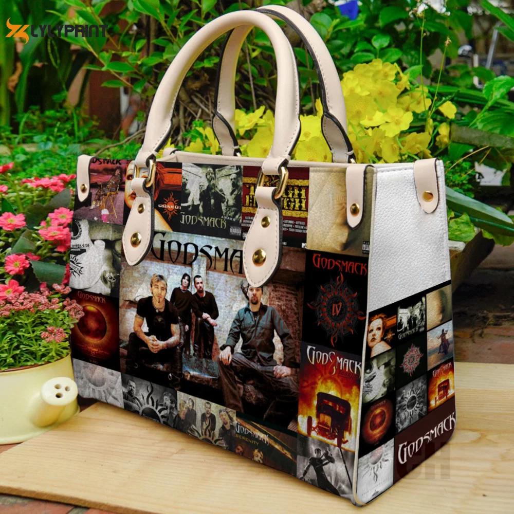 Godsmack  leather bag for women gift 1005 Women Leather Hand Bag