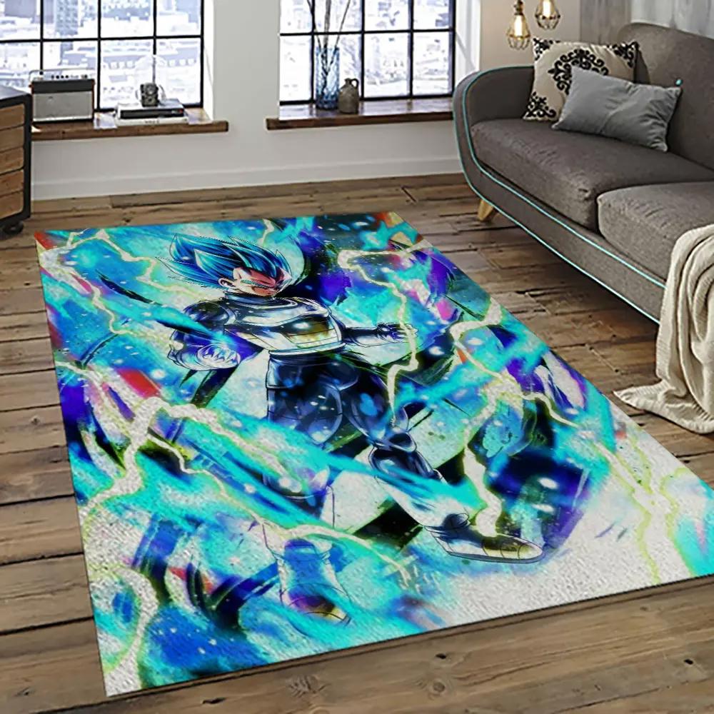 Goku characters cartoon movie carpet rectangle area rug for living room bedroom decor gku84 Rectangle Rug