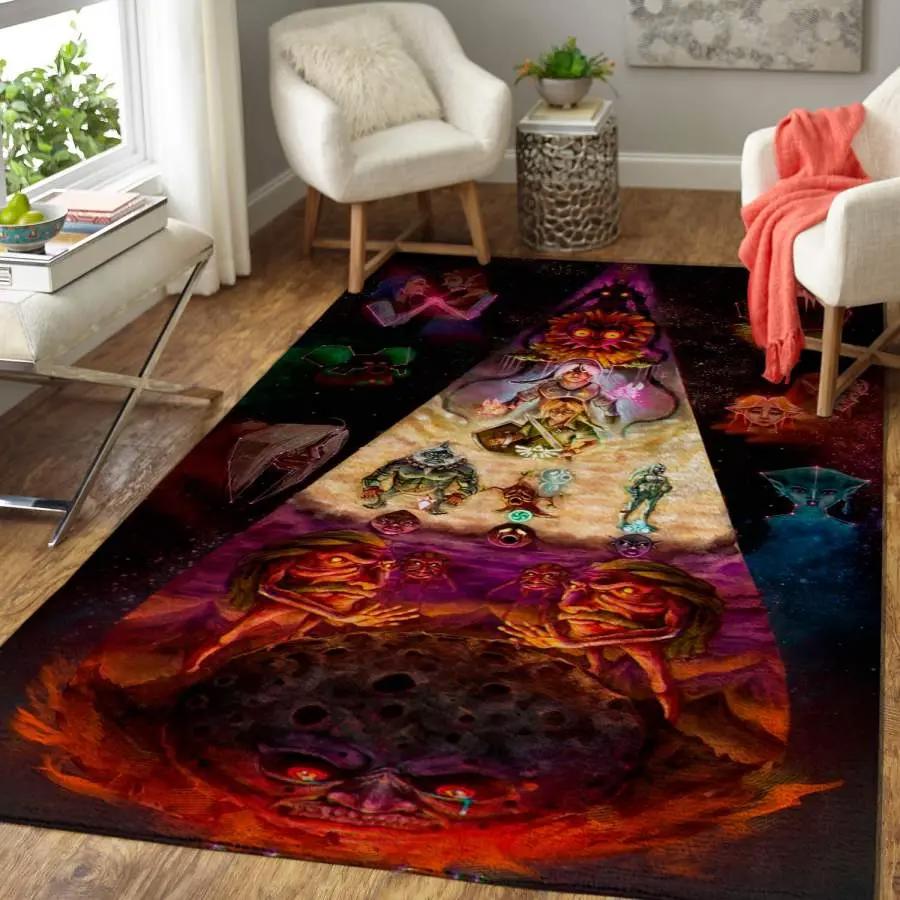 Green area rug living room rug home decor geeky carpethome decorbedroom living room decor Rectangle Rug