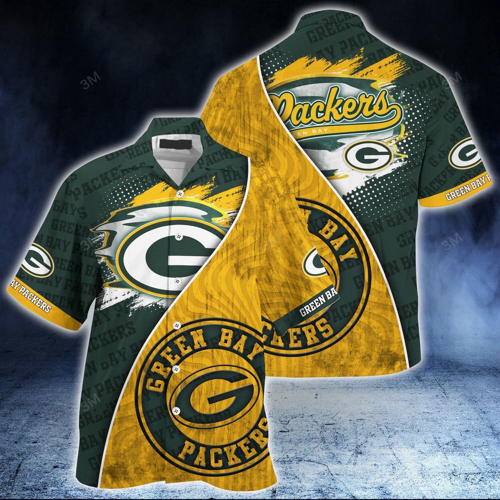 Green bay packers nfl-summer hawaii shirt and shorts new trend for this season Hawaii Shirt