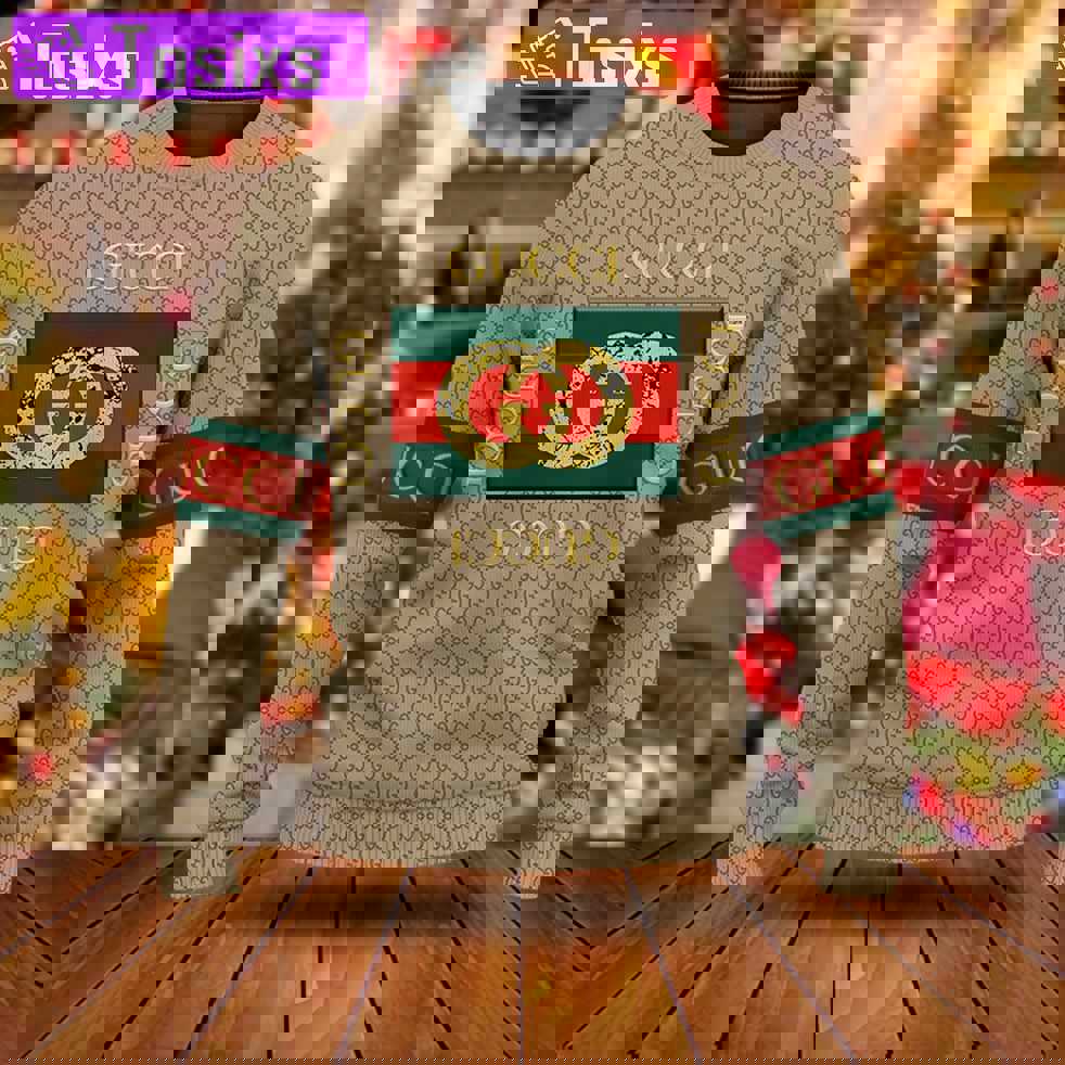 Gucci luxury ugly christmas sweater ucs1021 Christmas Ugly Sweater