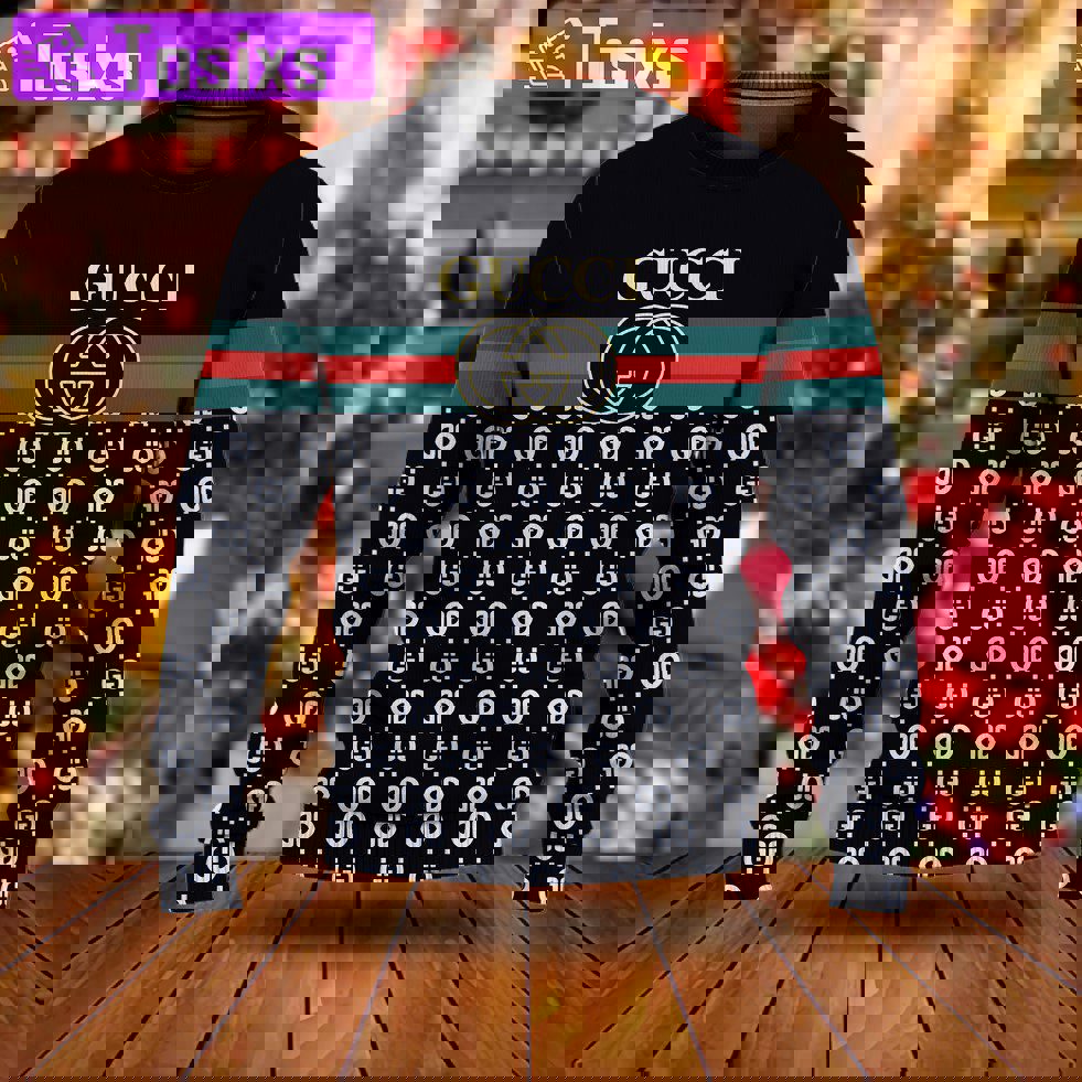 Gucci luxury ugly christmas sweaterhot 2025 style 151 Christmas Ugly Sweater
