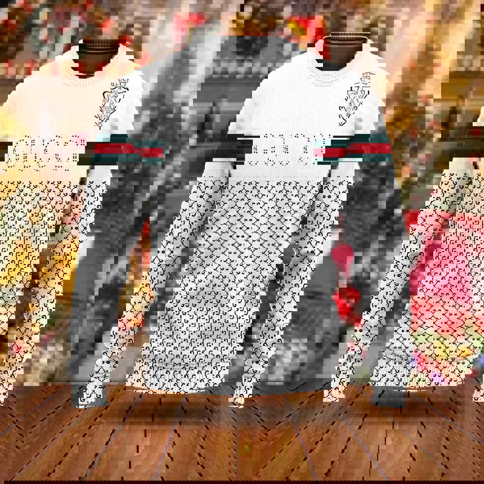 Gucci luxury ugly christmas sweaterhot 2025 style 241 Christmas Ugly Sweater