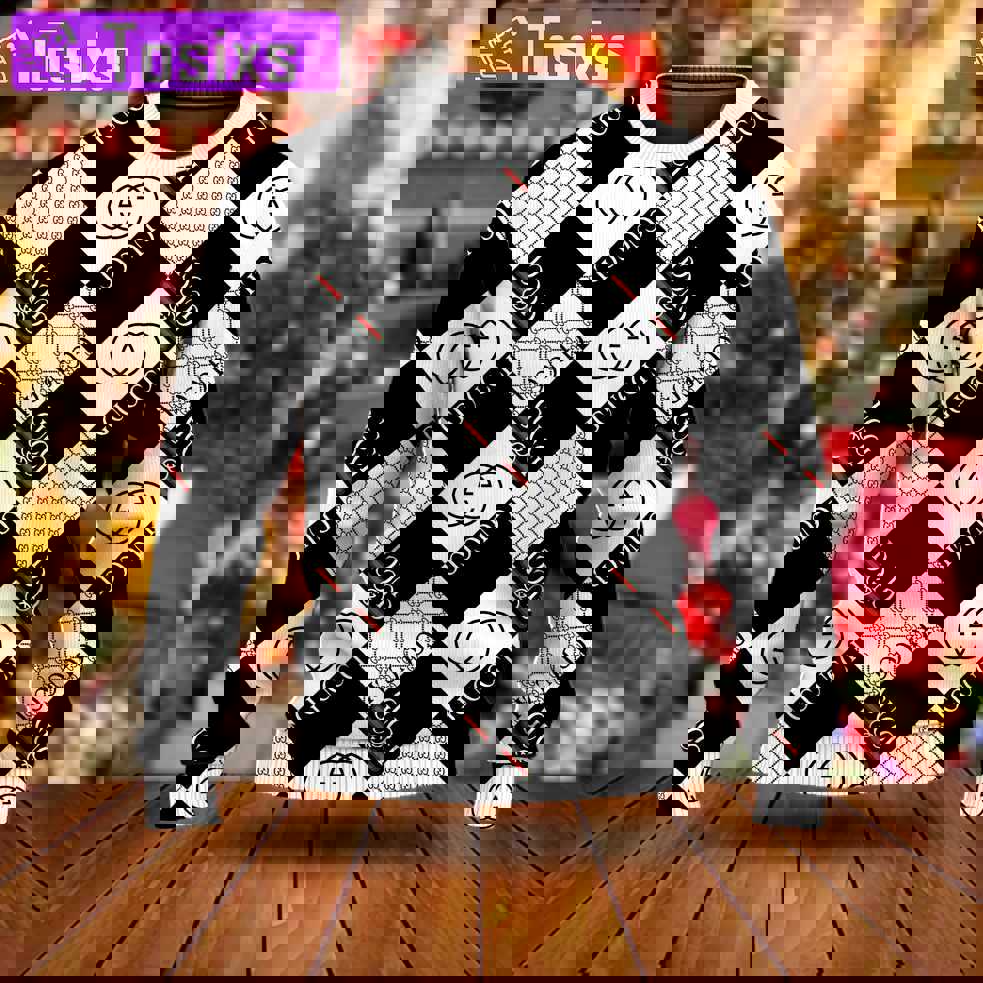 Gucci luxury ugly christmas sweaterhot 2025 style 897 Christmas Ugly Sweater