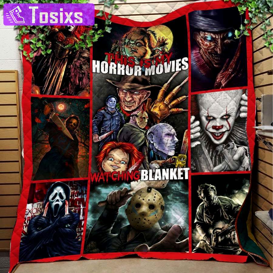 Halloween decorations halloween movies quilt blanket christmas gift ideas Quilt Blanket