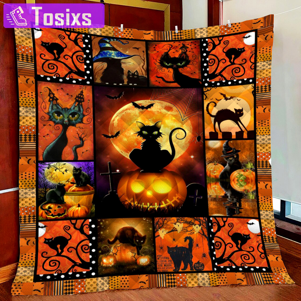 Halloween decorations halloween painting fleece blanket quilt blanket Quilt Blanket