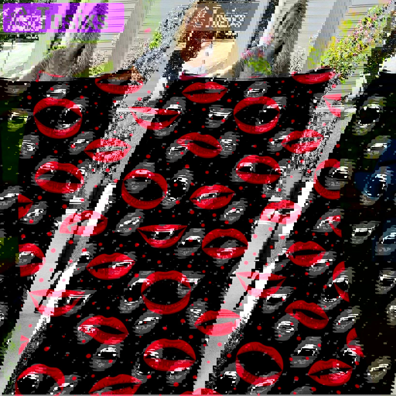Halloween decorations mouth halloween gift fleece blanket – quilt blanket fleece blanket, blanket sofa bed, 3d blanket Quilt Blanket