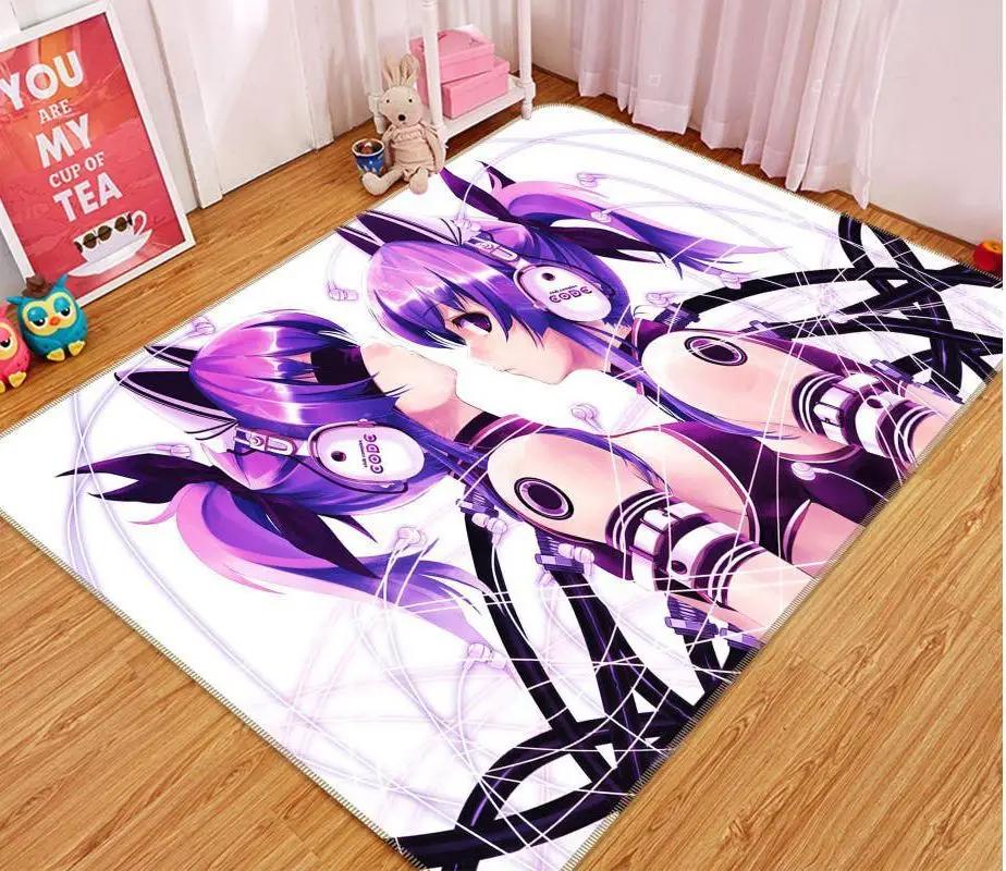 Hatsune miku anime 45 area rug living room and bed room rug rug regtangle carpet floor decor home decor Rectangle Rug