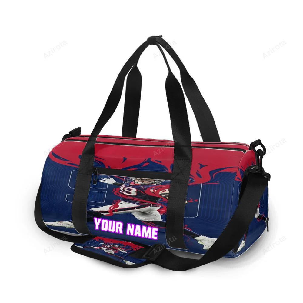 Houston texans j.j watt1 personalized name travel bag gym bag 346 Travel Bag
