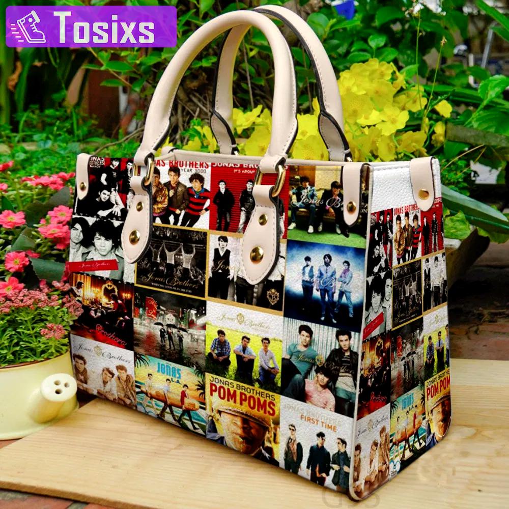 Jonas brothers leather bag for women gift 4001 Women Leather Hand Bag