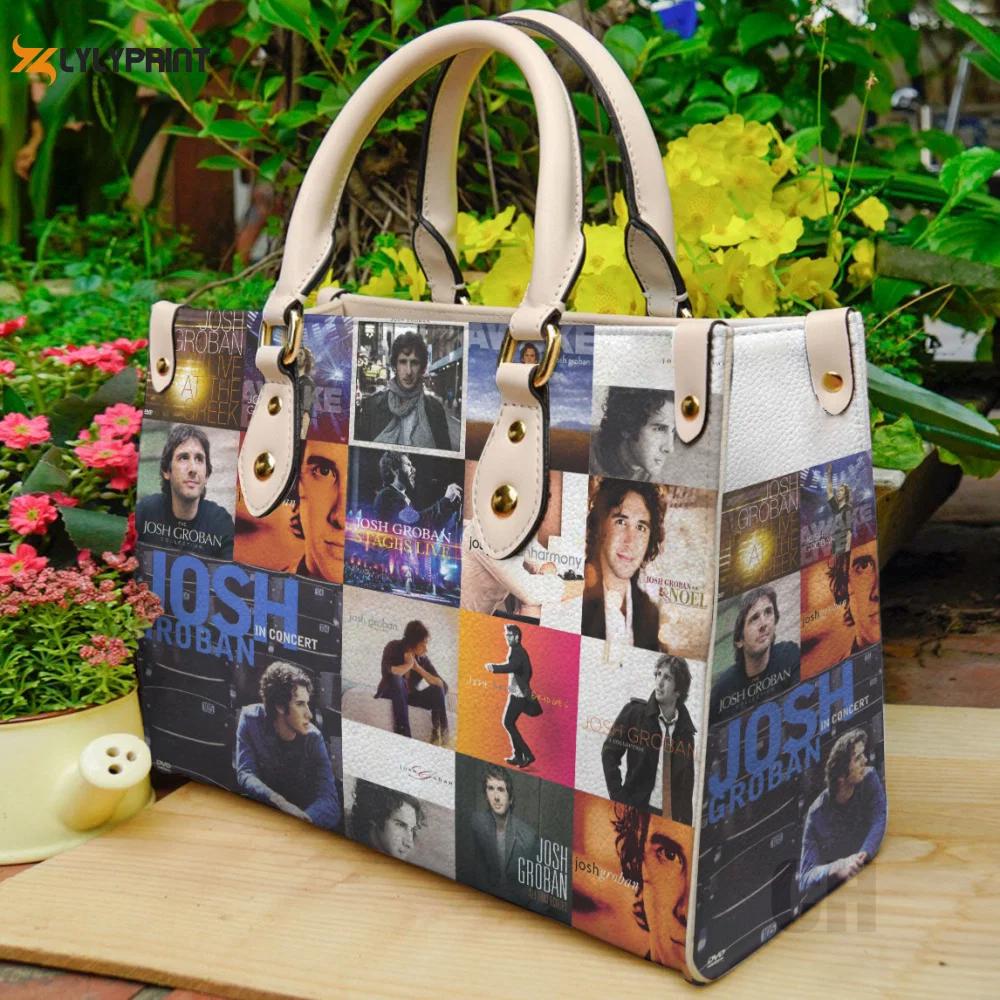 Josh groban leather bag for women gift 1527 Women Leather Hand Bag