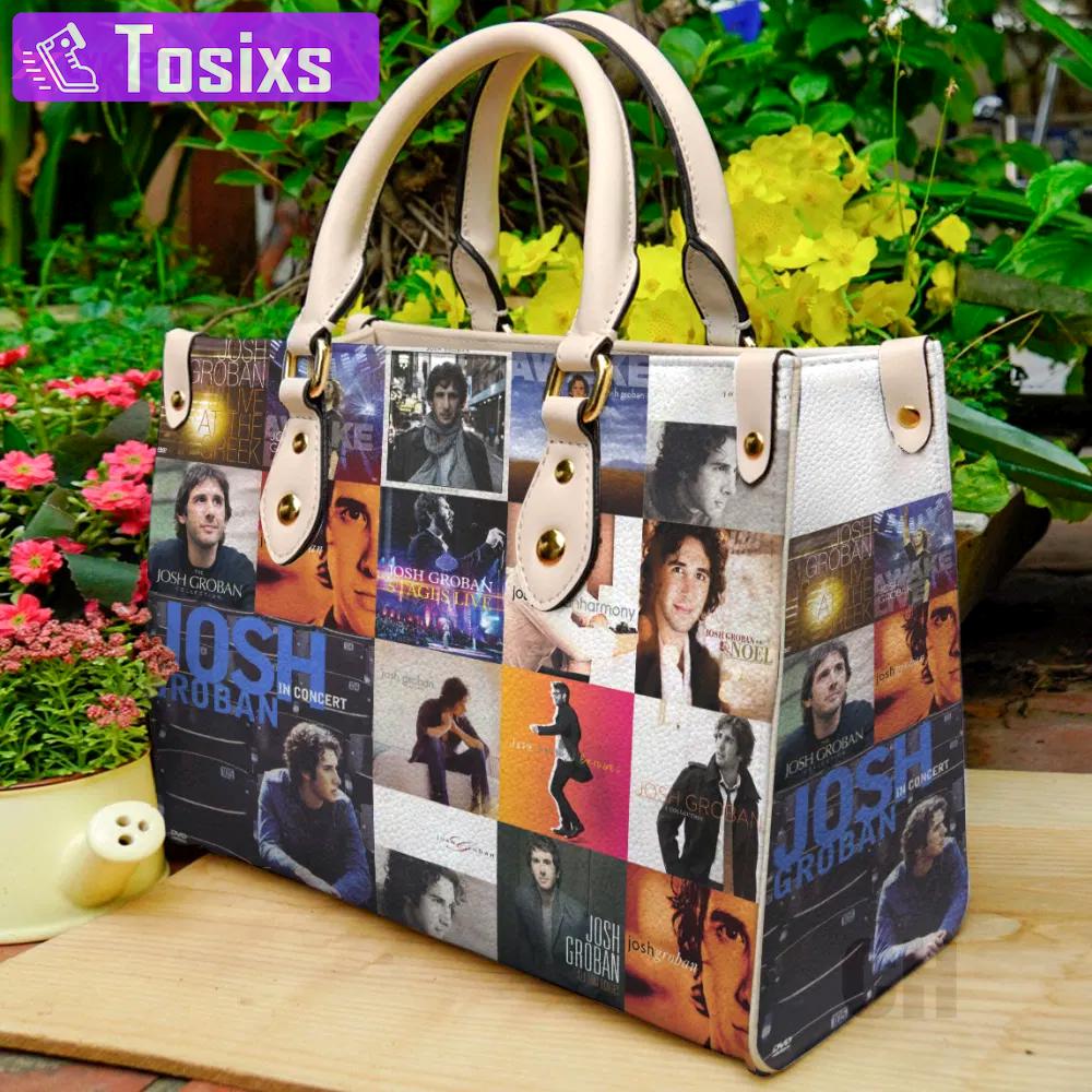 Josh groban leather bag for women gift 986 Women Leather Hand Bag