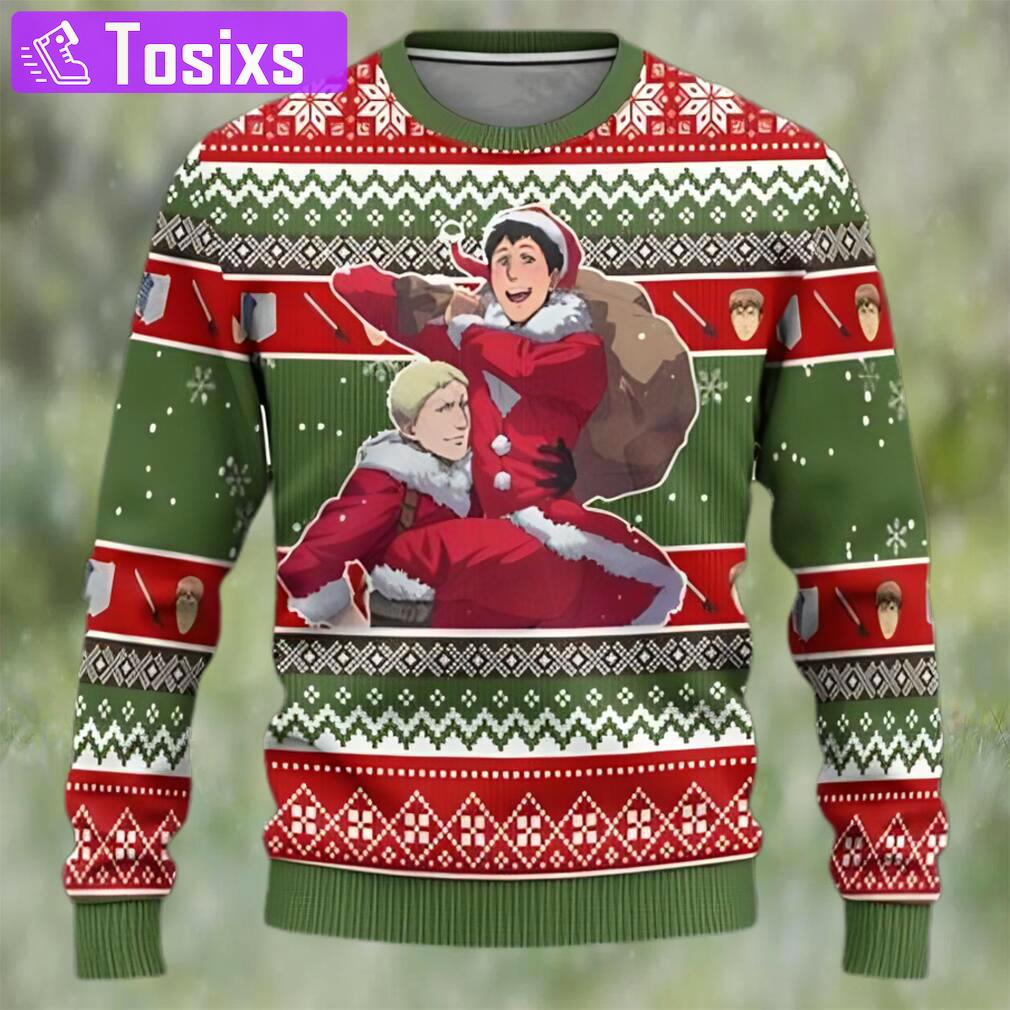 Kaworu x shinji anime ugly christmas sweater custom neon genesis evangelion Christmas Ugly Sweater