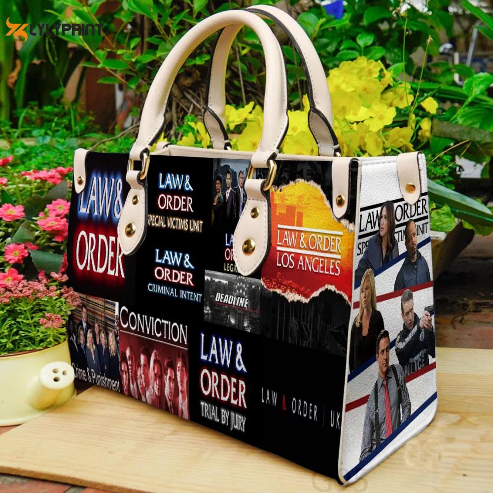 Law & order 1 leather bag for women gift 1843 Women Leather Hand Bag