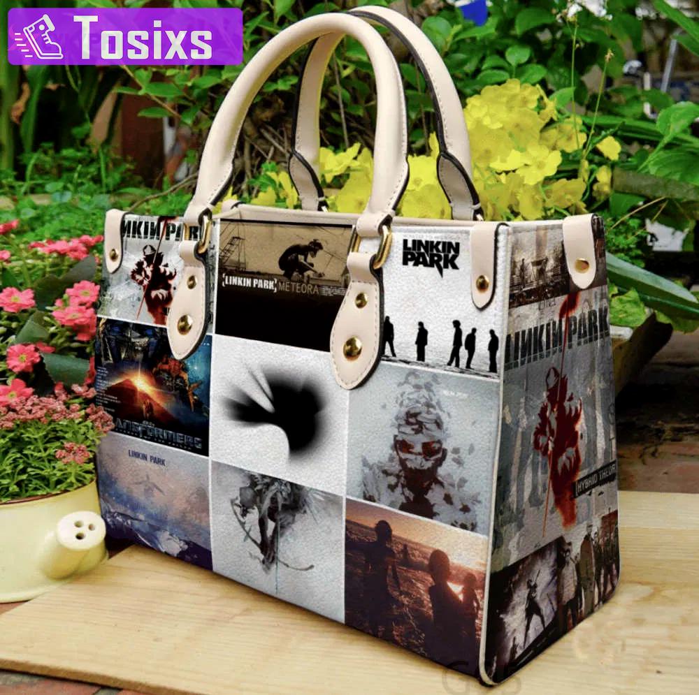 Linkin park leather bag for women gift 858 Women Leather Hand Bag