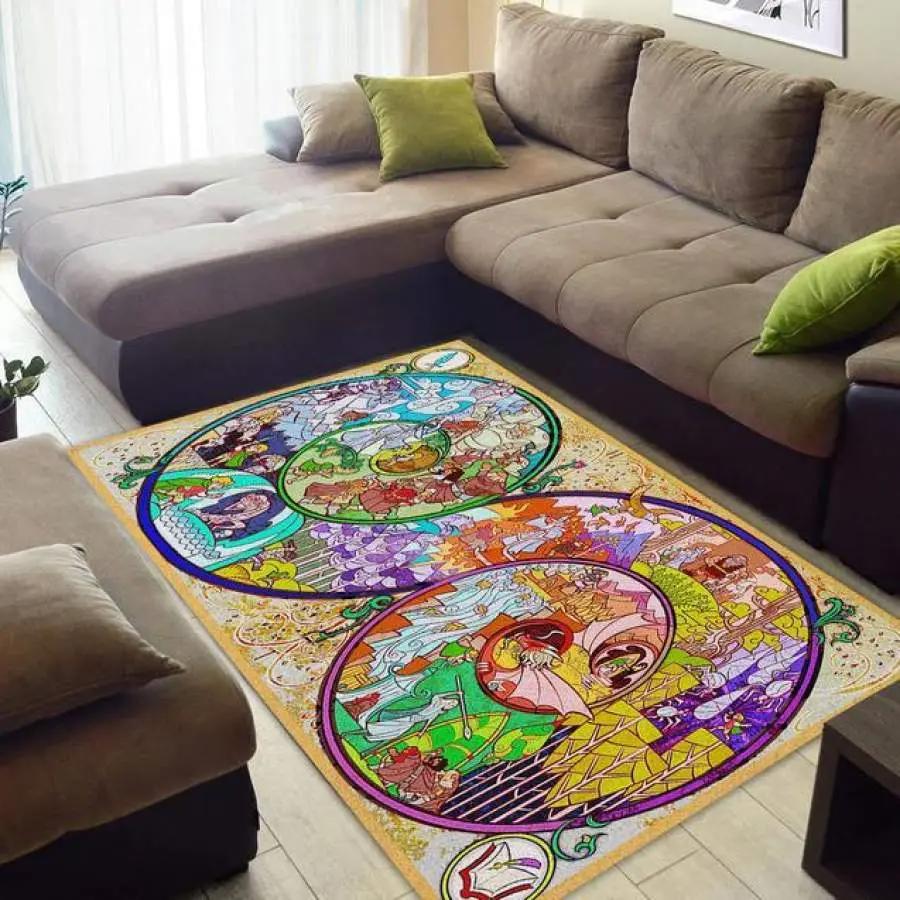 Living room rug home decor football area rug living room rug home decor floor Rectangle Rug