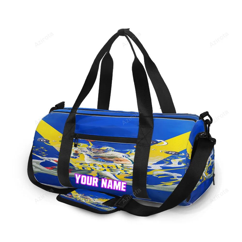 Los angeles rams game over personalized name travel bag gym bag 1277 Travel Bag