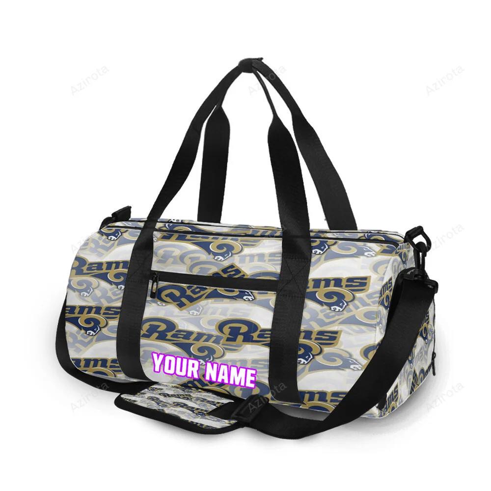 Los angeles rams3 personalized name travel bag gym bag 1961 Travel Bag