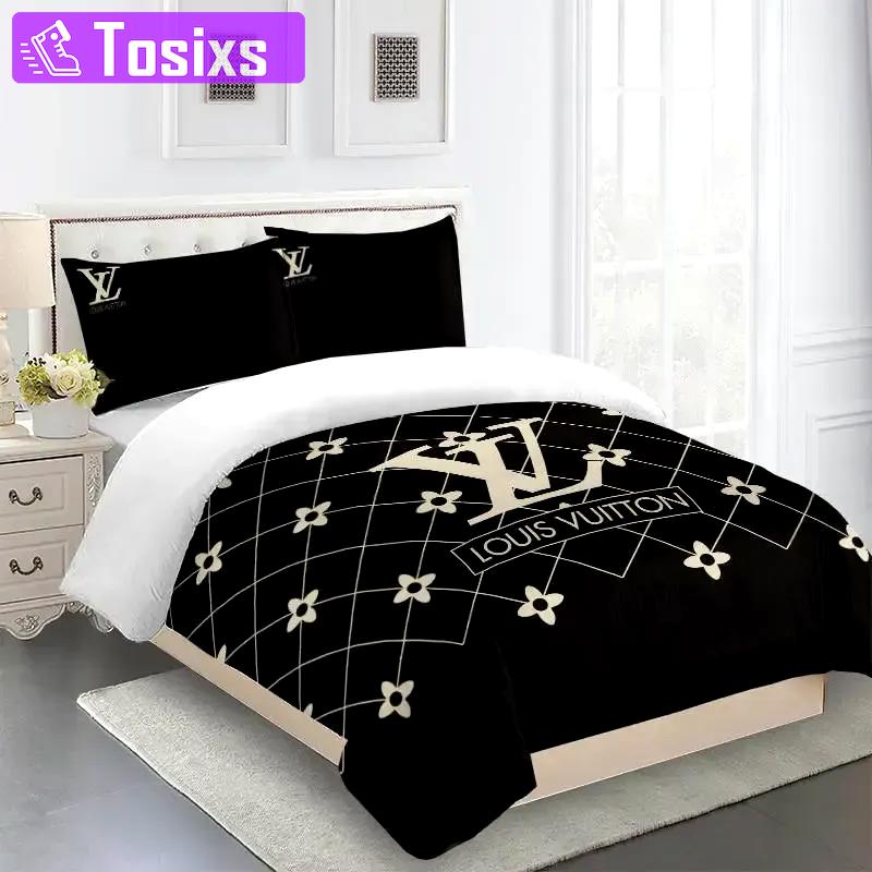 Louis vuitton fashion logo limited luxury brand bedding set  home decorations 12 Bedding Sets