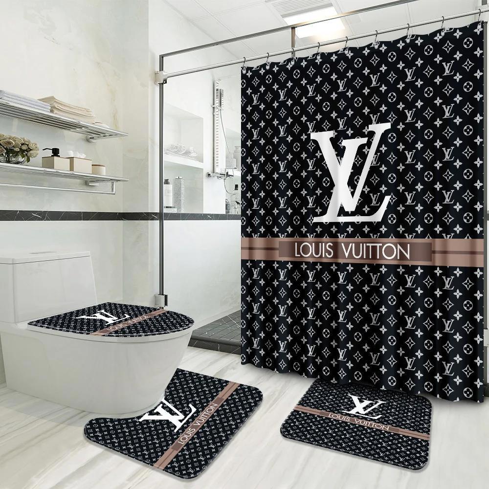 Louis vuitton luxury bathroom set home decor Bathroom Set