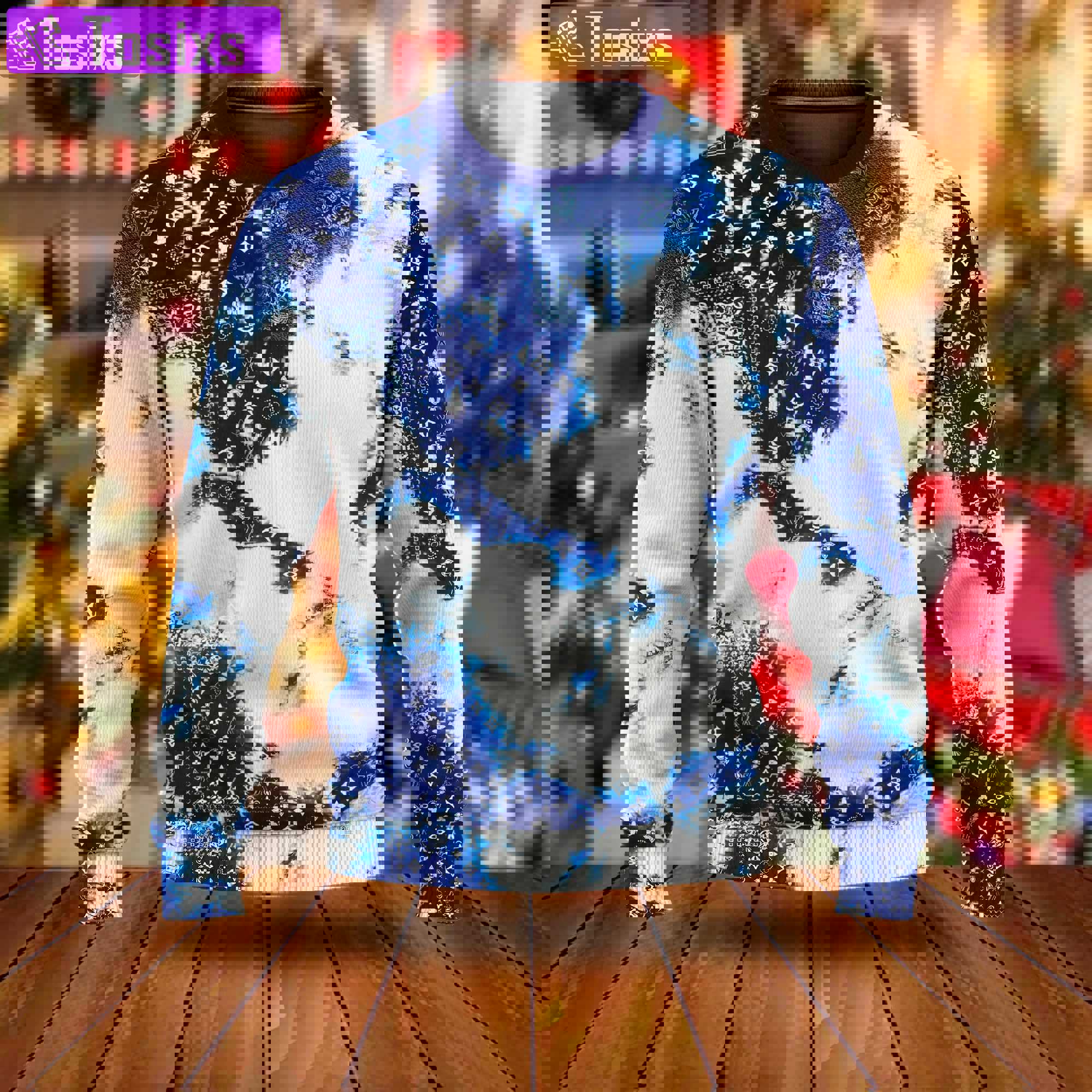 Louis vuitton luxury ugly christmas sweater  hot 2024 style 441 Christmas Ugly Sweater