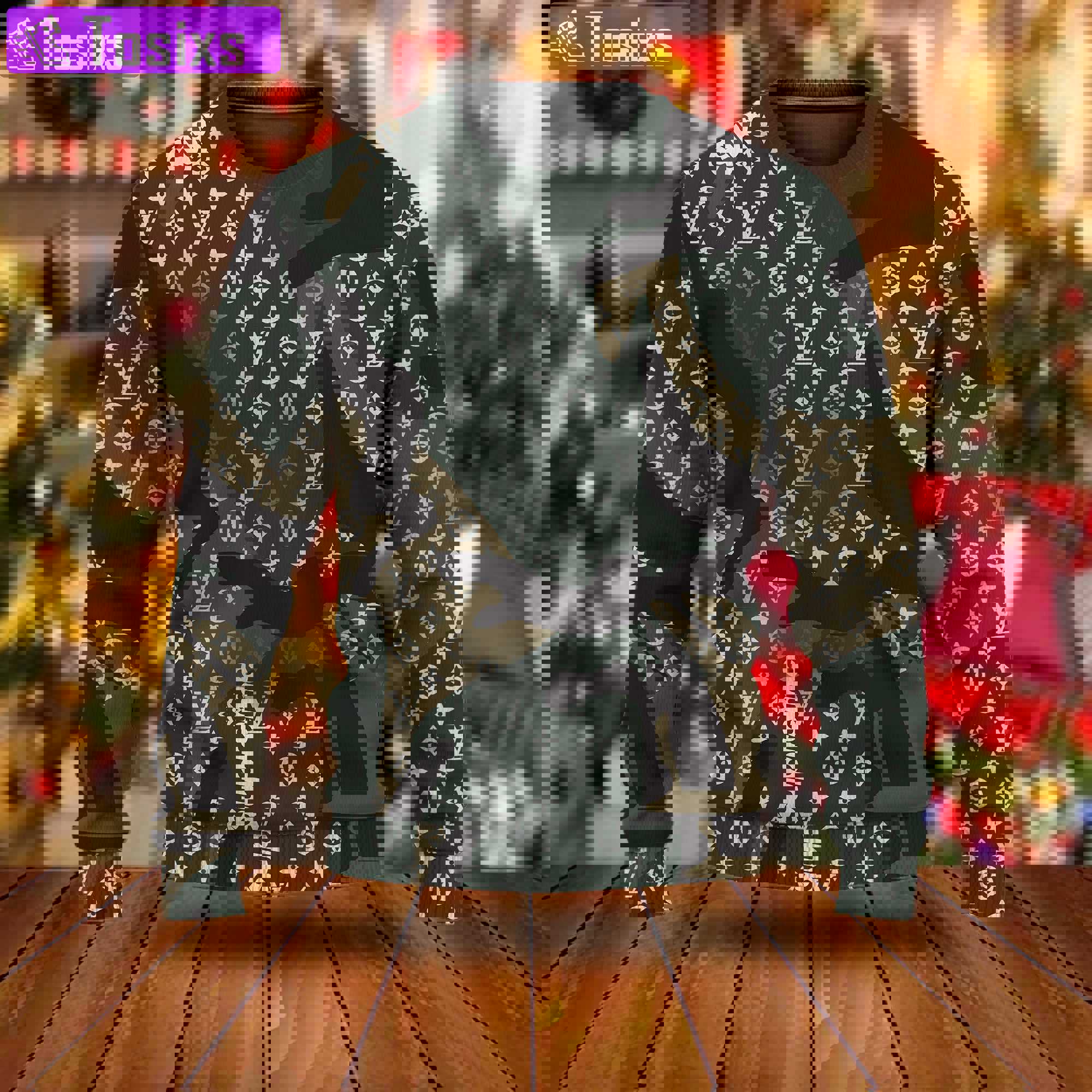 Louis vuitton luxury ugly christmas sweater ucs1053 Christmas Ugly Sweater