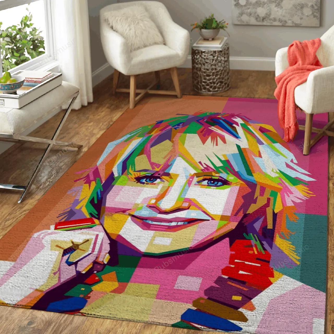 Lulu music art for fans area rug living room carpet rug regtangle carpet floor decor home decor Rectangle Rug