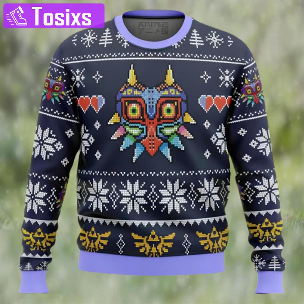 Majora?s mask legend of zelda ugly christmas sweater Christmas Ugly Sweater