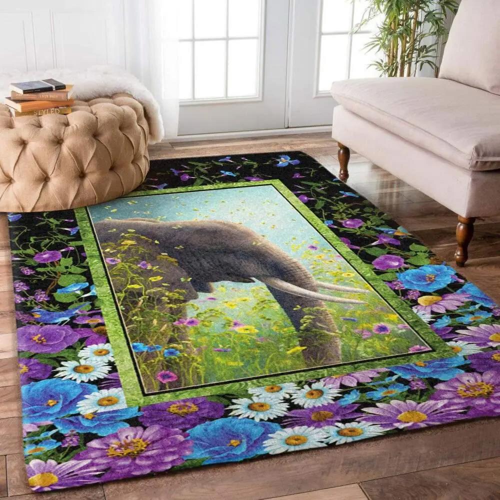 Mammoth blue dhcdhc ld2410 rug living room rug home decor Rectangle Rug