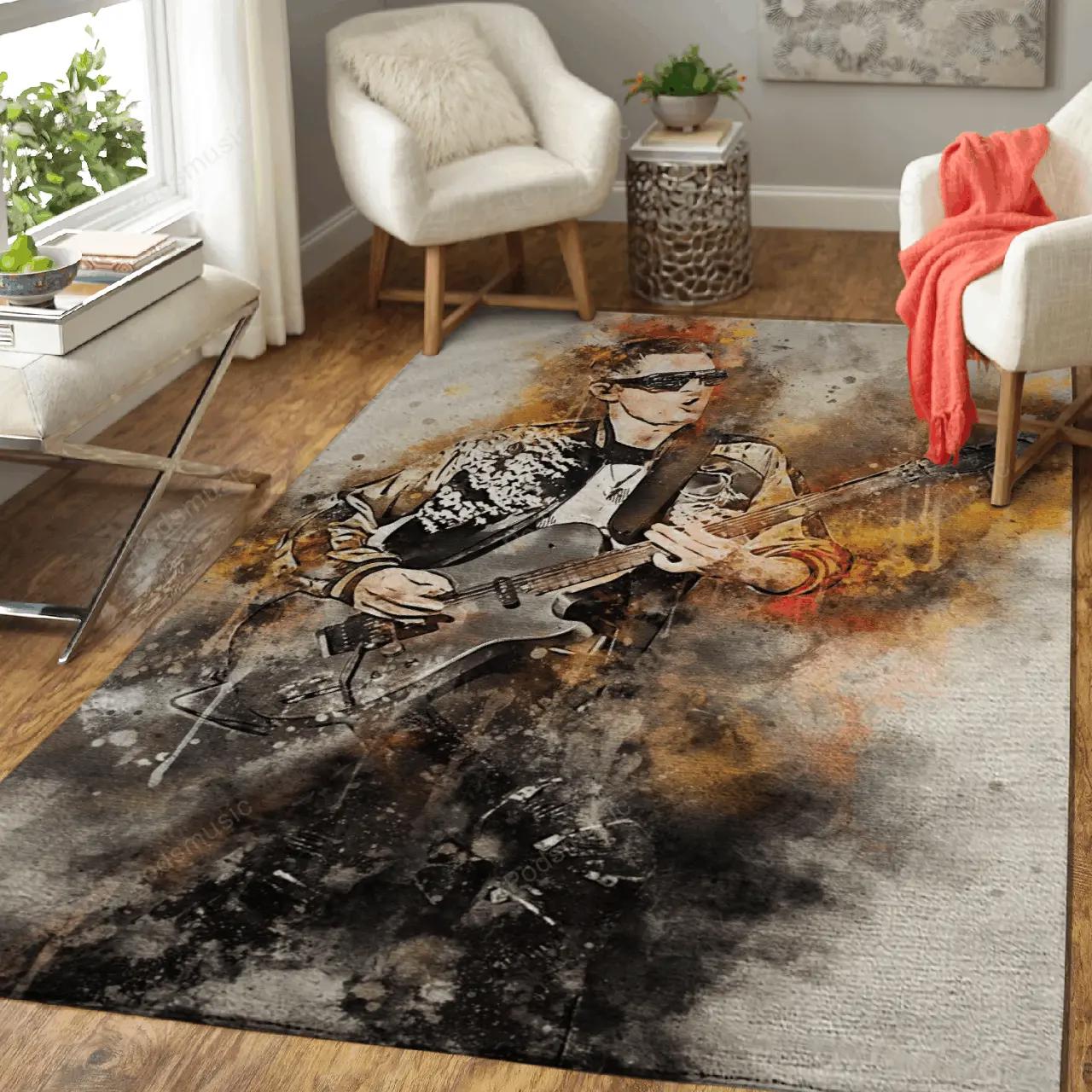 Matt bellamy music world art for fans area rug living room carpet rug regtangle carpet floor decor home decor Rectangle Rug