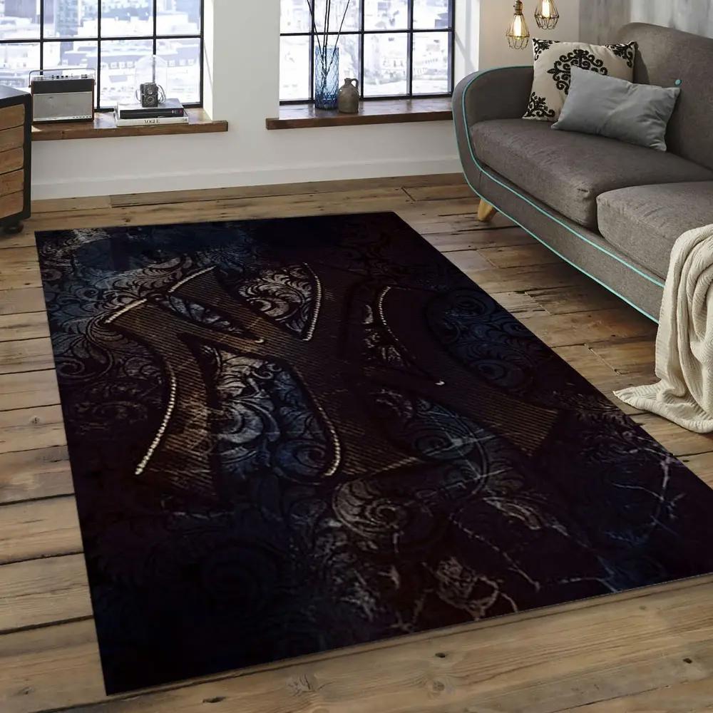 Mlb new york yankees baseball team logo rectangle area nyy15 Rectangle Rug